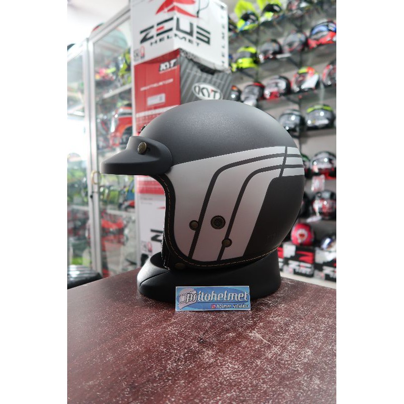 NJS Retro NR 80s Classic Motif Grey Silver Matt