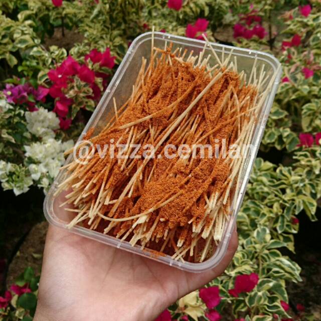 

Mie Lidi Snack Camilan Box 100gr Rasa Pedas Asin Balado Keju BBQ Jagung Sapi