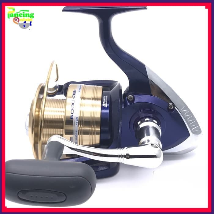 Terlaris  Reel Daiwa 5000 Reel Pancing 5000 Daiwa 5000 DWave 10 1bb Ball Bearing  Berkualitas
