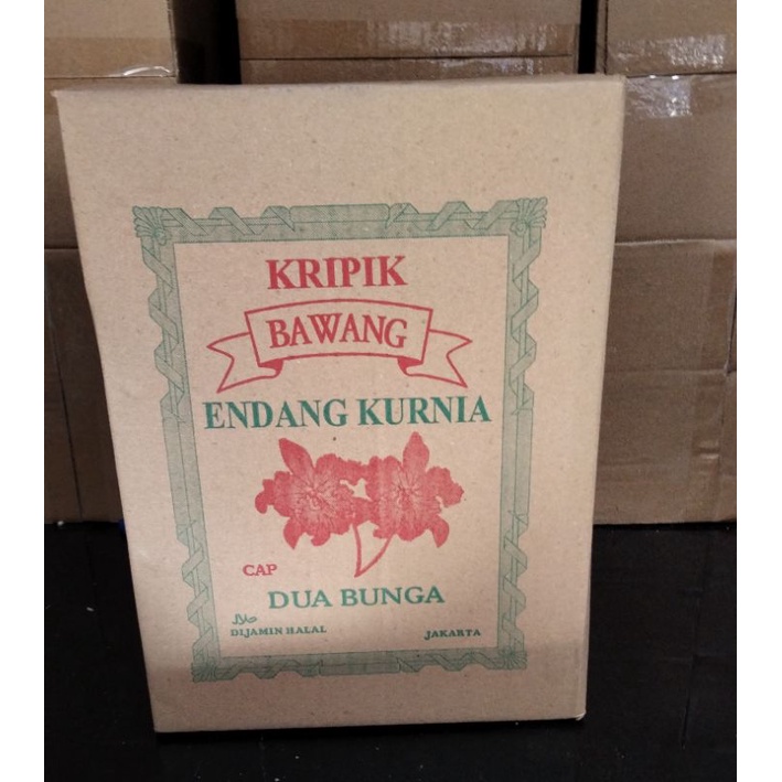 

Keripik endang kurnia cap dua bunga