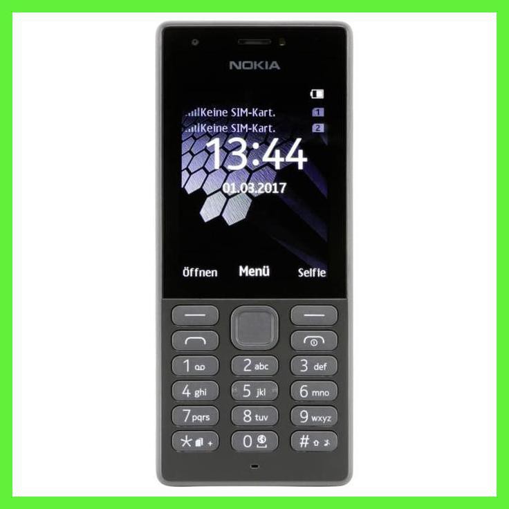 Hp Nokia 216 Dual Sim Gsm Bahasa Indonesia Hitam Feature Phone Shopee Indonesia