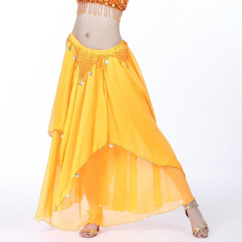 ROK TARI PERUT BELLY DANCE SKIRT ALADIN SIMPLE COIN SIFON KOSTUM TARI TAMBORIN PENTAS BAWAHAN