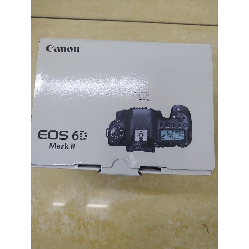 Canon Eos 6D mark II Body Only Resmi Canon New