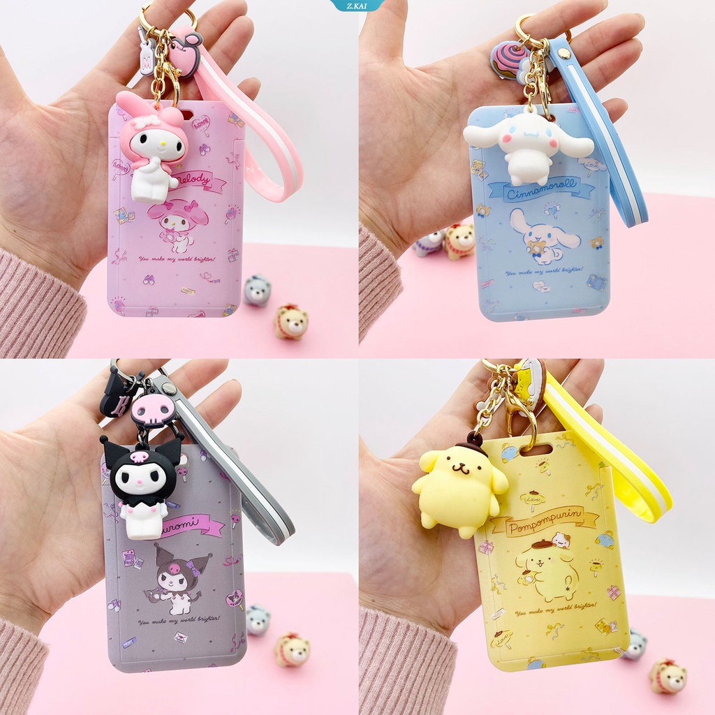 Case Pelindung Kartu Subway Motif Kartun Anime Sanrioed Mymelody Kuromi Kittys Cinnamoroll Untuk Hadiah Anak Perempuan