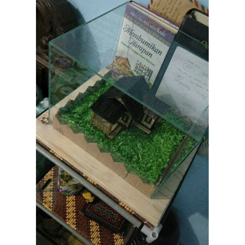 Jual miniatur rumah adat(jawa barat) | Shopee Indonesia