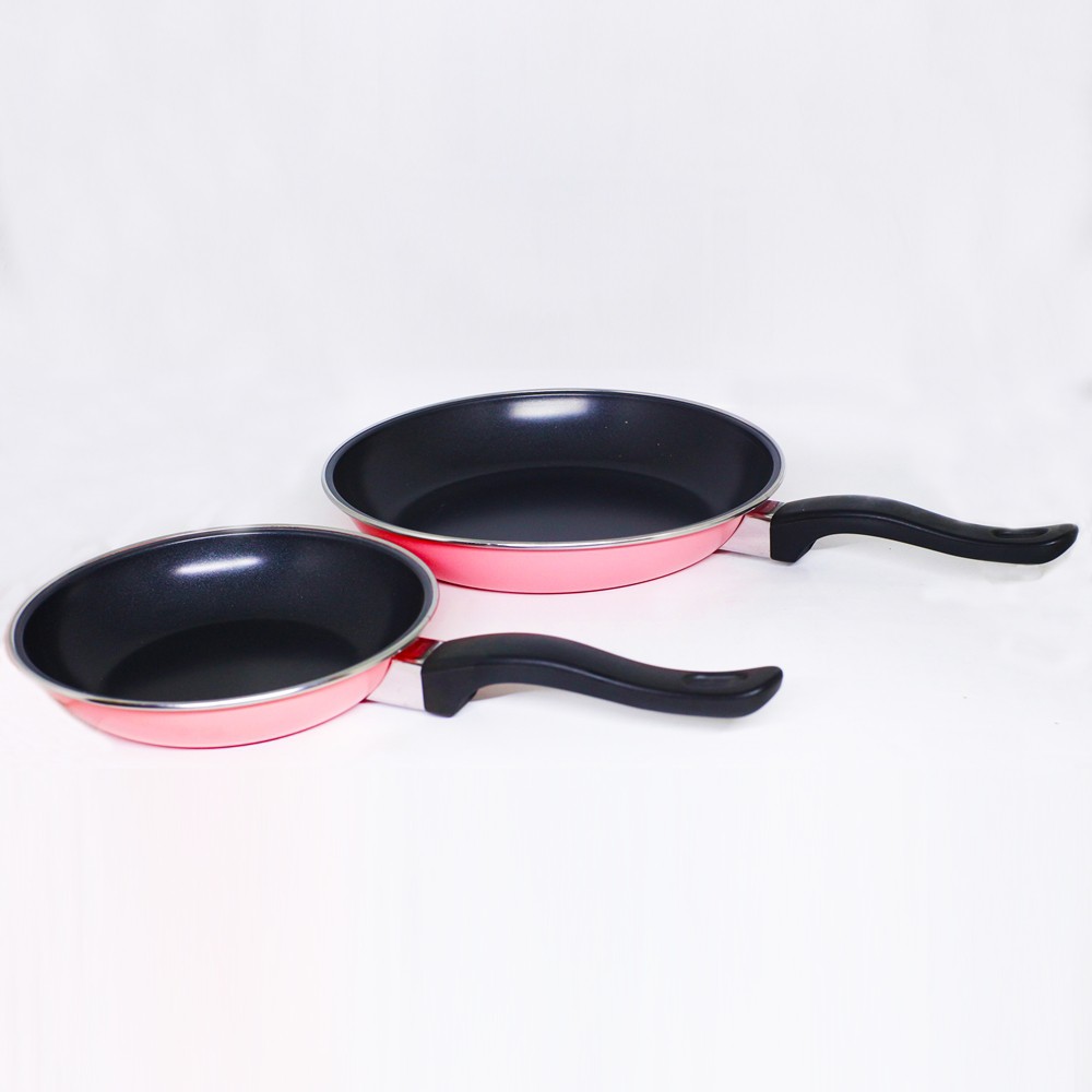 Frypan Warna Maspion Fancy 2 pcs - 18 cm dan 23 cm