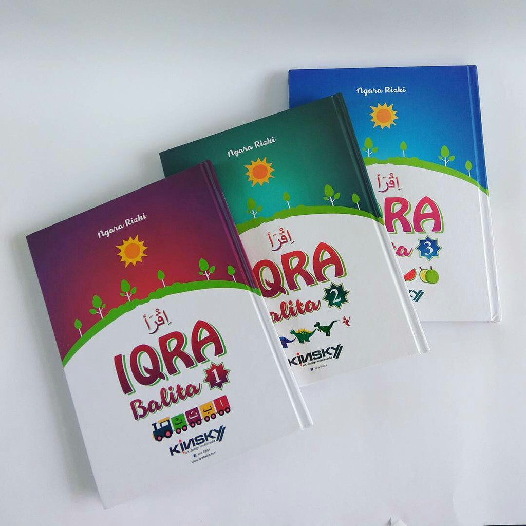 Buku IQRO Balita dan Anak - Boardbook Iqra Balita | Tulis Hapus | by Kinsky