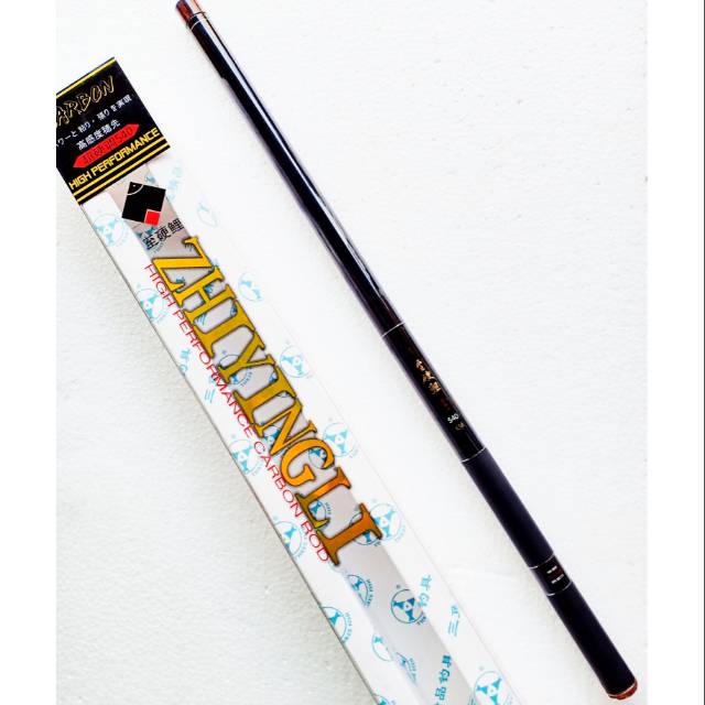 Joran Pancing Tegek Carbon ZHIYINGLI THREE FISH 540 cm Tegeg Trifis Trifish Tri Fis Tri Fish