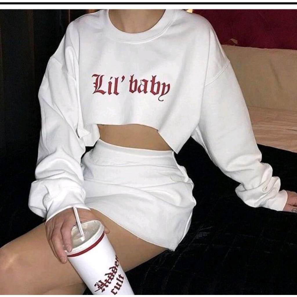 LIL' BABY SWEATER CROOPE OVERSIZE OBLONG WANIRA