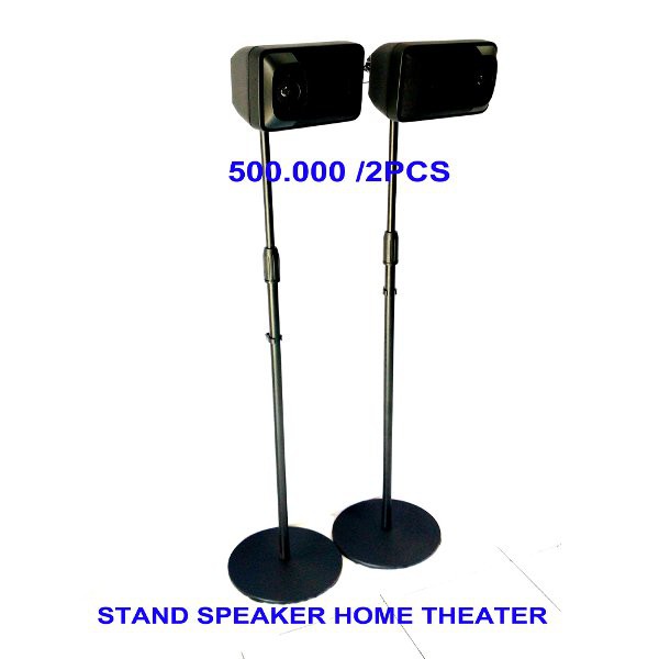 stand speaker  sorround efek rear satelite  kecil bose home theater