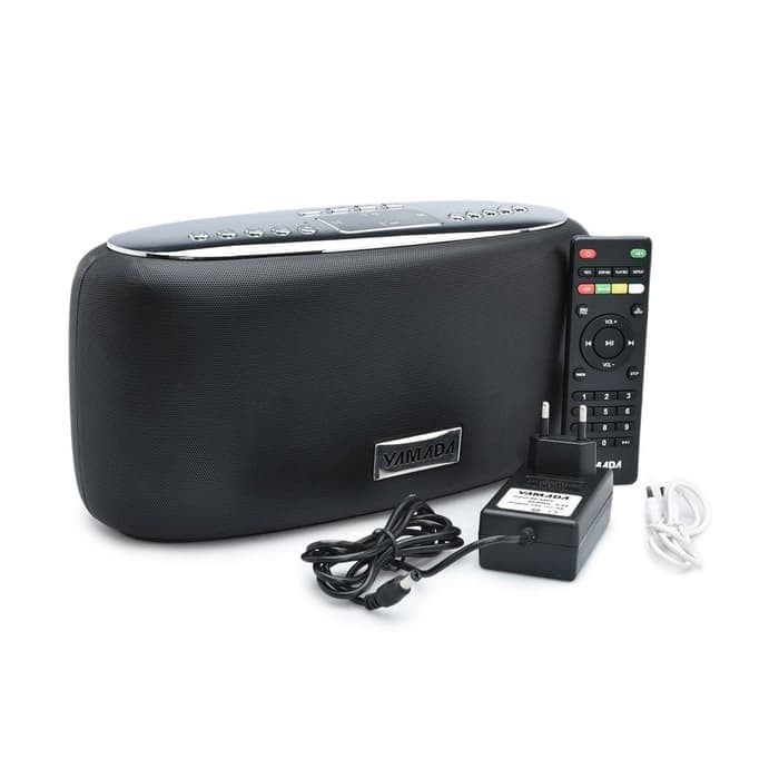 Yamada Speaker Boom-Bass Bluetooth Wireless Premium Original - Hitam