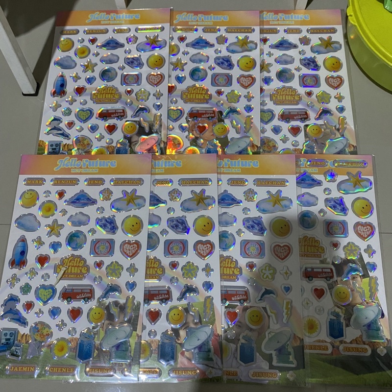 epoxy sealed ready stock haechan jaemin renjun jeno