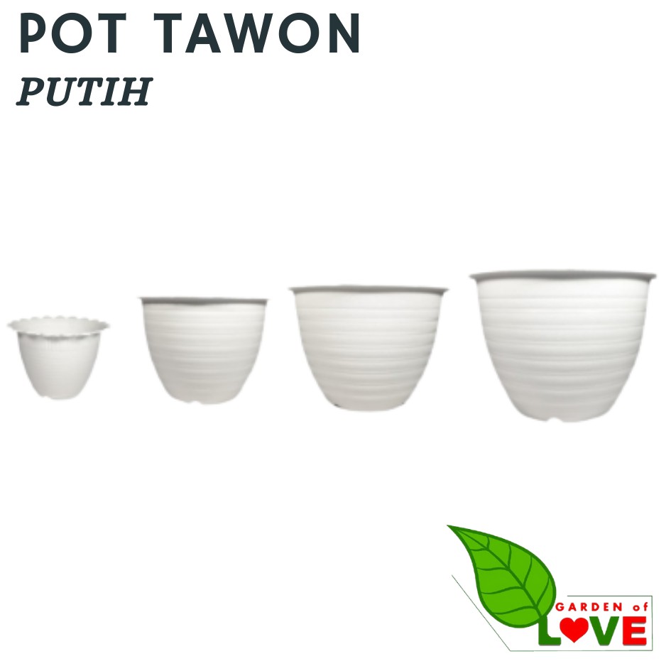 Pot Bunga Pot Ulir Tawon Pot Grosir Pot Bunga Plastik Putih Pot Tawon Pirus 10 12 15 18 21 24 27 30