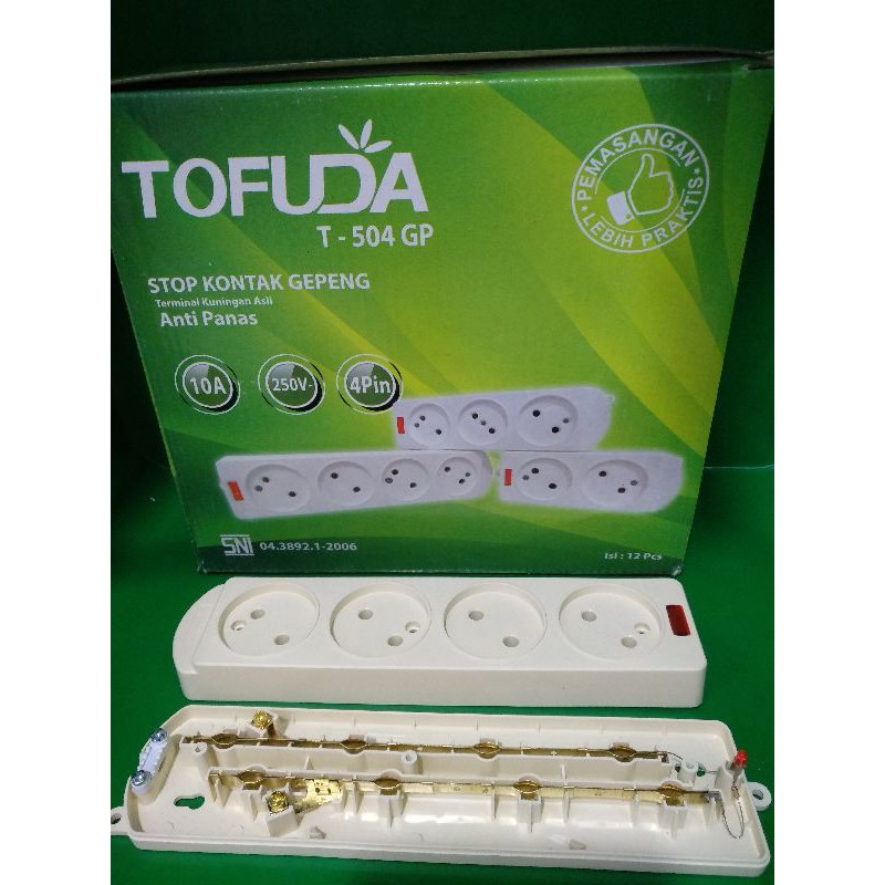 STOP KONTAK GEPENG TOFUDA 4lb &amp; 5lb