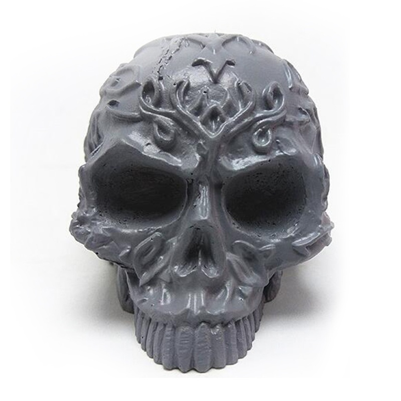 SIY  Halloween Skull Silicone Mold Epoxy Resin DIY Decoration Making Soap Candle