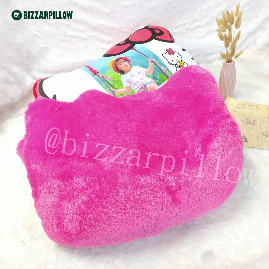 Bizzarpillow Bantal Custom Kepala Hello kitty 60 x 80 BZ200