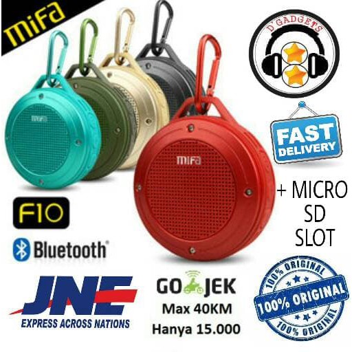 ORIGINAL Xiaomi MiFa F10 Bluetooth Portable Waterproof Speaker TERMURAH