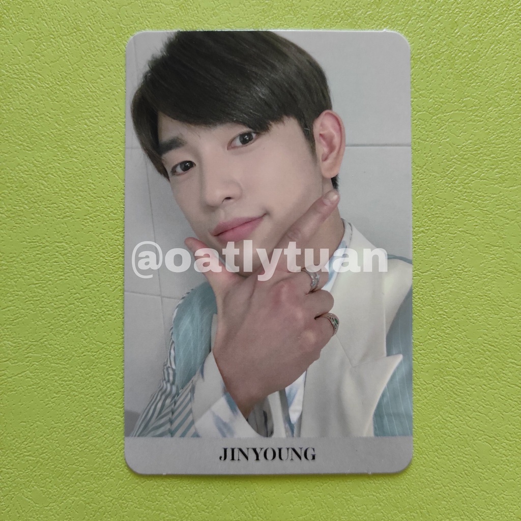 Jinyoung GOT7 Photocard Spinnning Top PC
