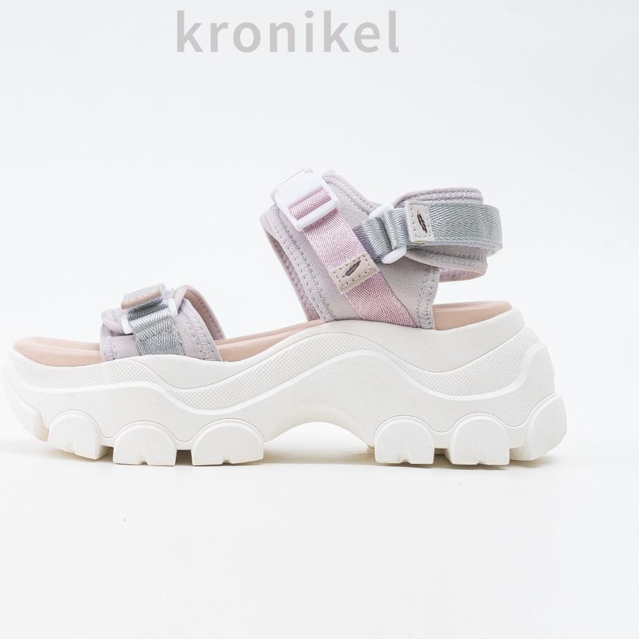 드  LOKAL BRAND KRONIKEL PROJECT // OSAKA 2-in-1 Sandals - Sakura Pink Terbaru