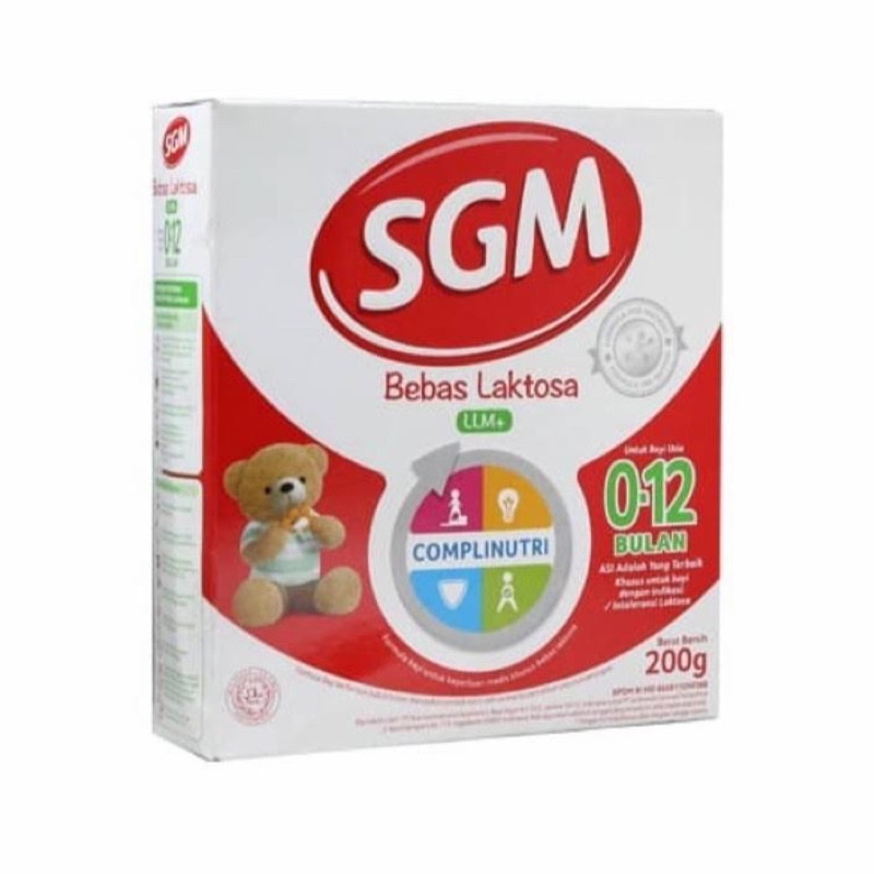 SGM bebas Laktosa SGM LLM+ 200gram
