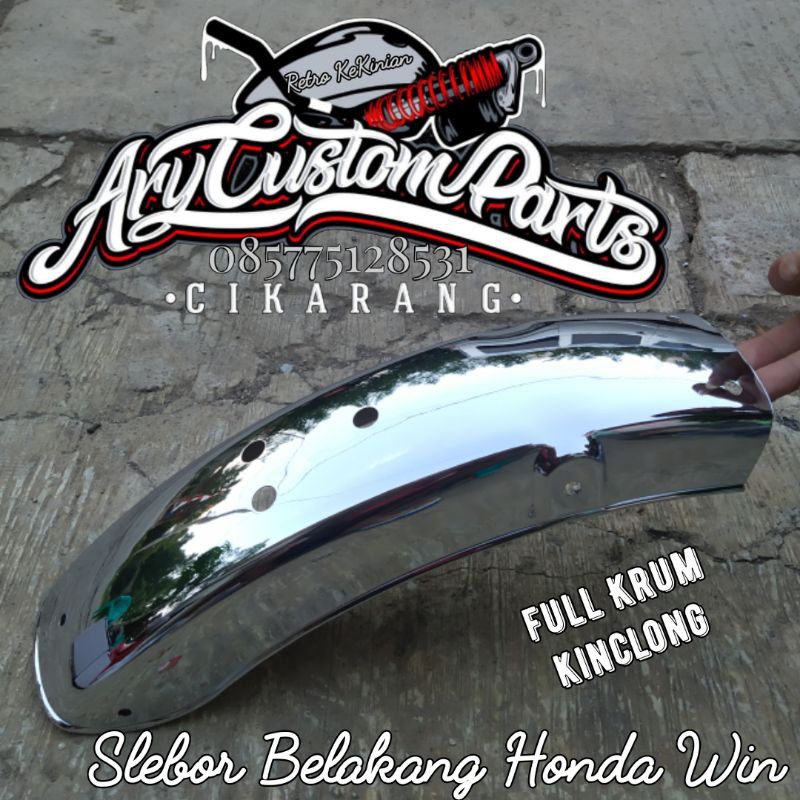 slebor belakang honda win spakbor belakang win
