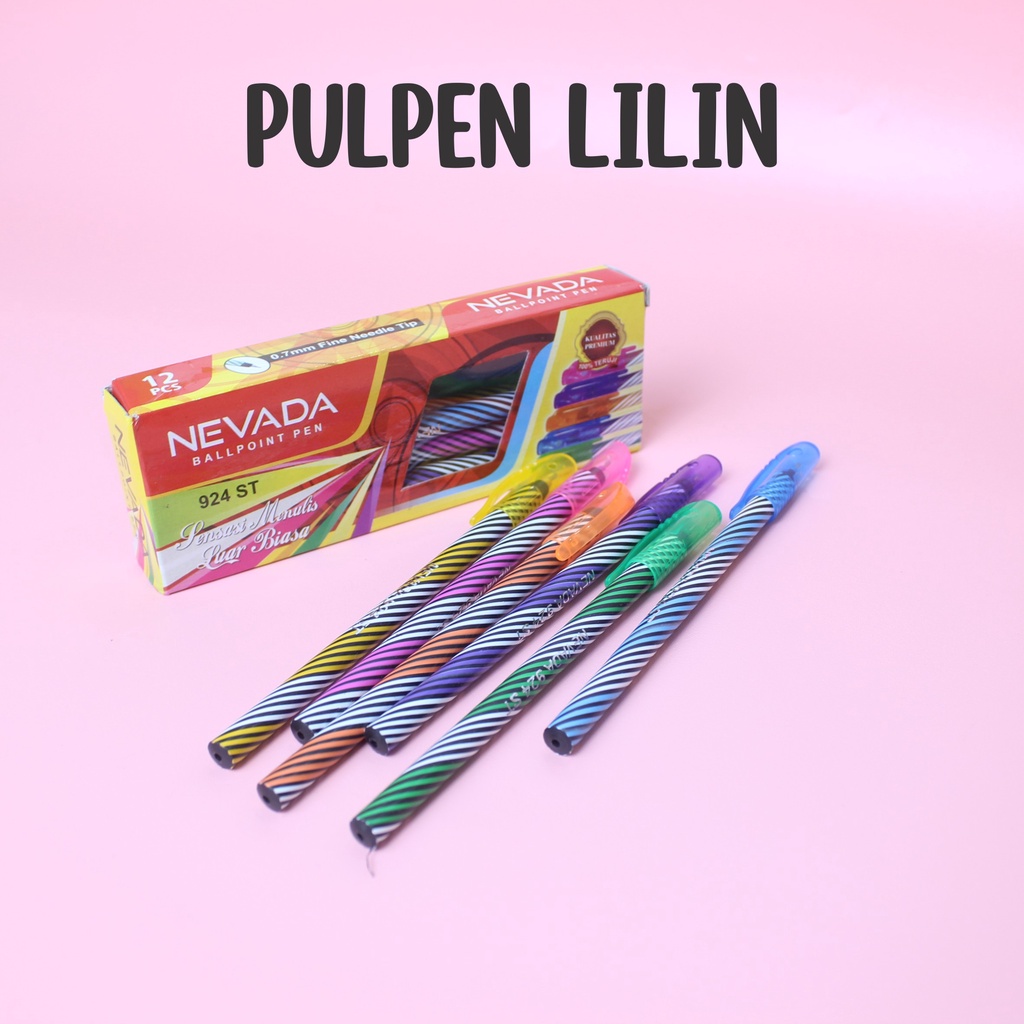 

Pulpen Hitam Model Lilin Warna Warni 7 Mili