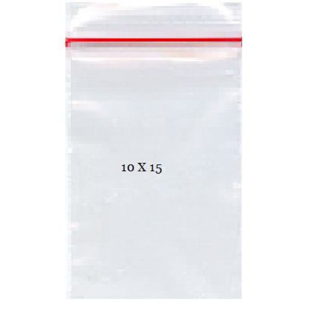 Plastik Klip 15 x 10 - Plastik Kancing - Klip Obat - Perekat