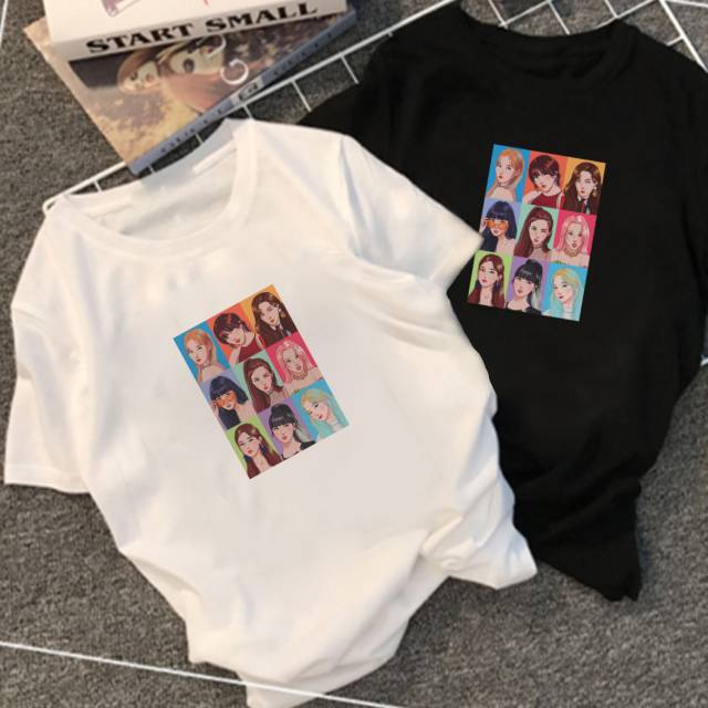Kaos Twice Cartoon Shopee Indonesia Kaos Twice Cartoon Shopee Indonesia