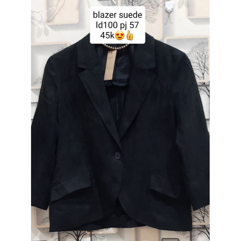 Blazer suede saleee
