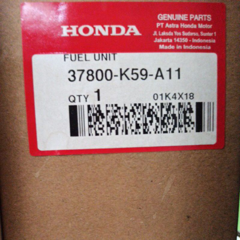 Pelampung bensin vario150 37800-K59-A11