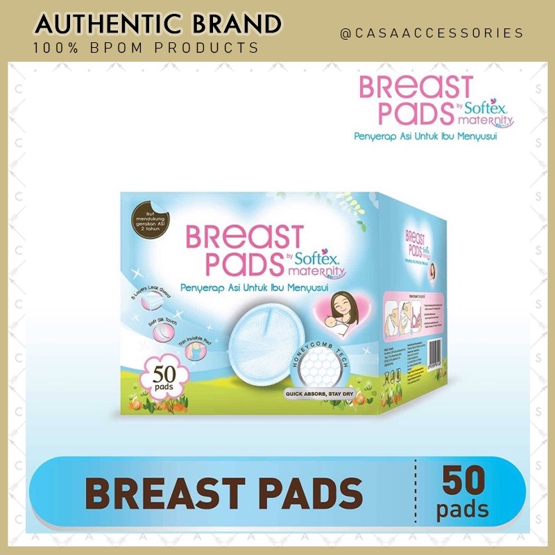 SOFTEX - Breast Pad | BreastPad | Penyerap ASI Untuk Ibu Menyusui