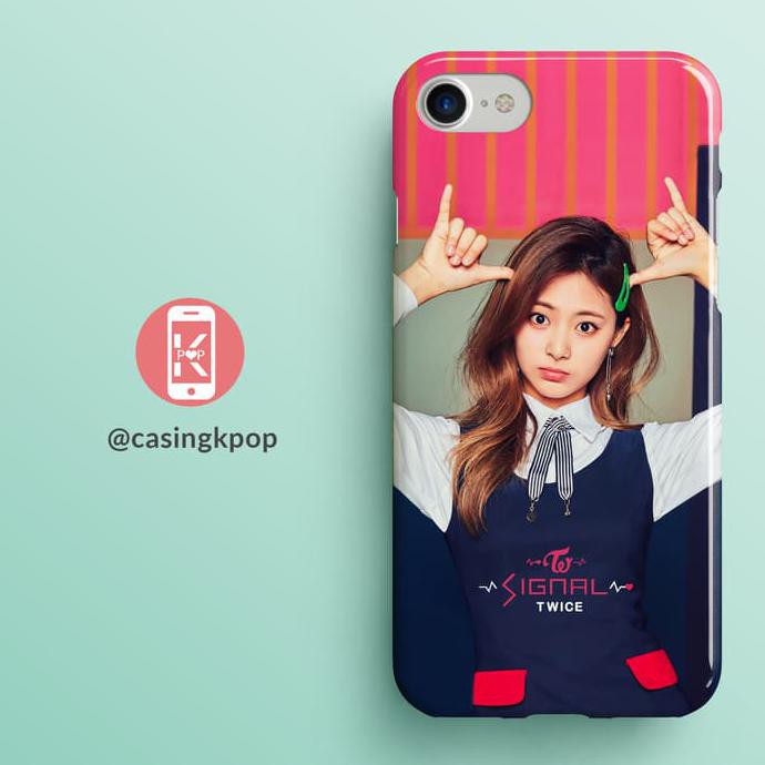 HANDPHONE ACCESORIES CASING HANDPHONE KPOP TWICE SIGNAL TZUYU HPP1_2023
