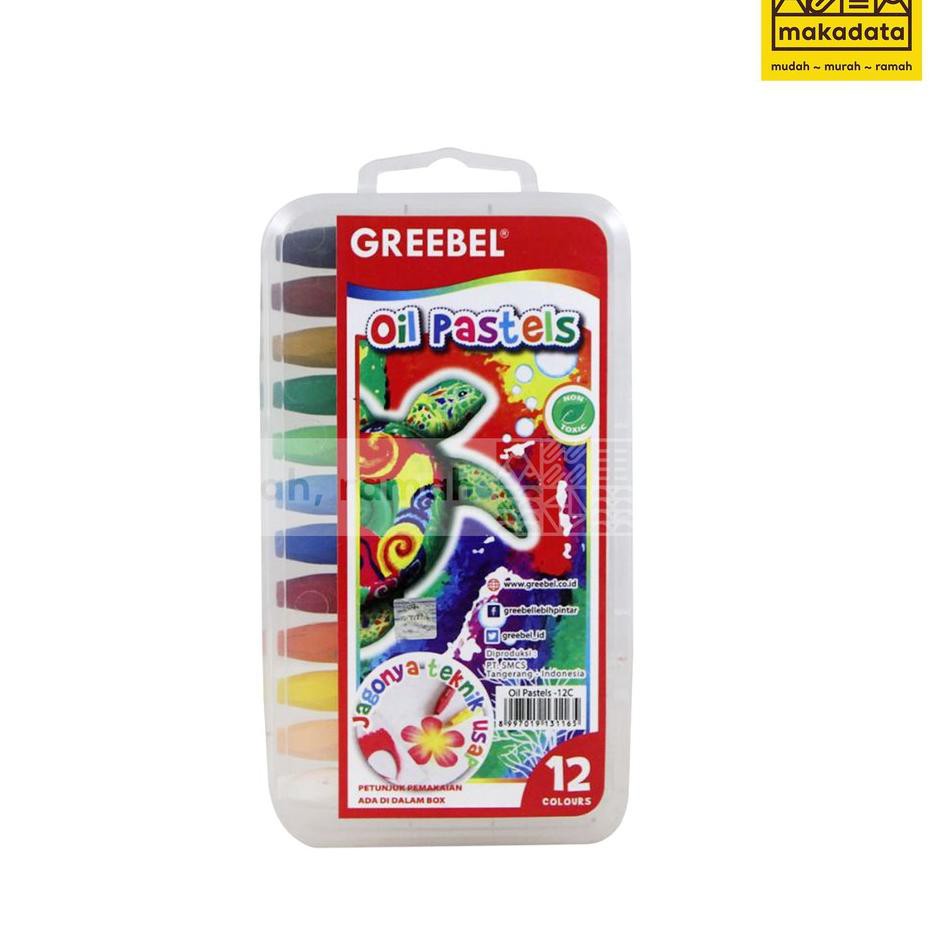 

Termurah CRAYON / OIL PASTEL GREEBEL ISI 12 WARNA MURAH .,.