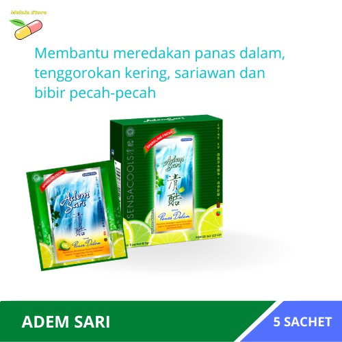 Adem Sari Box Mengatasi Panas Dalam Sariawan Tenggorokan Kering dan Bibir Pecah