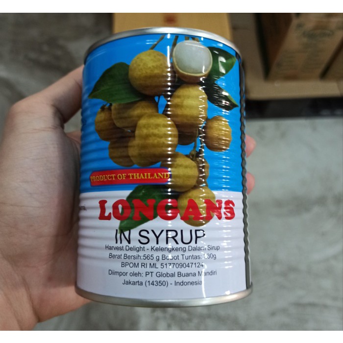 

f0fbfe00 Longan Kaleng / Longan In Syrup Harvest Delight 565 Gr Ds1Gk
