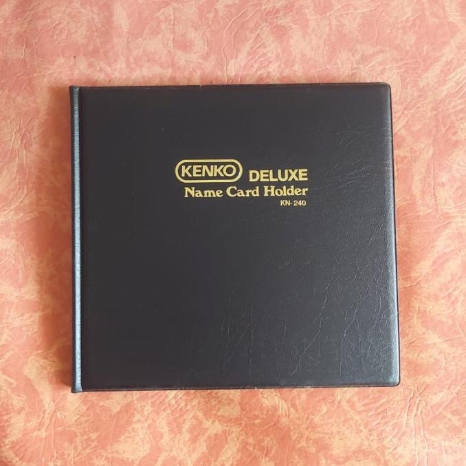 

Office & Stationery | Document Organizer | Kenko Deluxe Name Card Holder Kn-240 Bahan Tebal | Best Seller