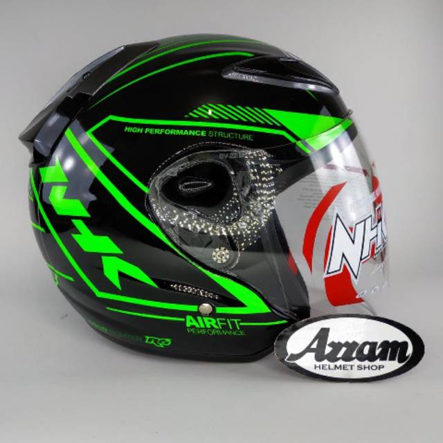 helm Half Face Nhk R6 Motif AIRFIT - R