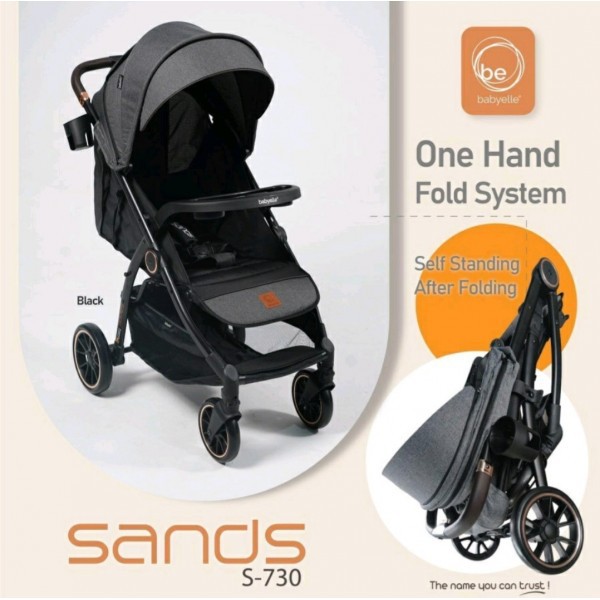 Babyelle SANDS S730 stroller smartphone holder kereta bayi lipat satu tangan baby elle sand s 730