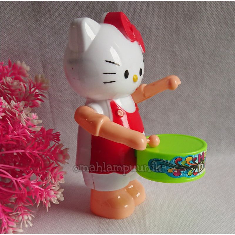 AJ Mainan Anak Boneka Pukul Drum Hellokitty/ Mainan Boneka Drum Hello kitty Murah