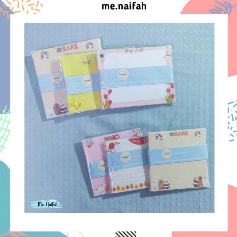 

MINI MEMO / MEMO PAD CUTE READY STOK