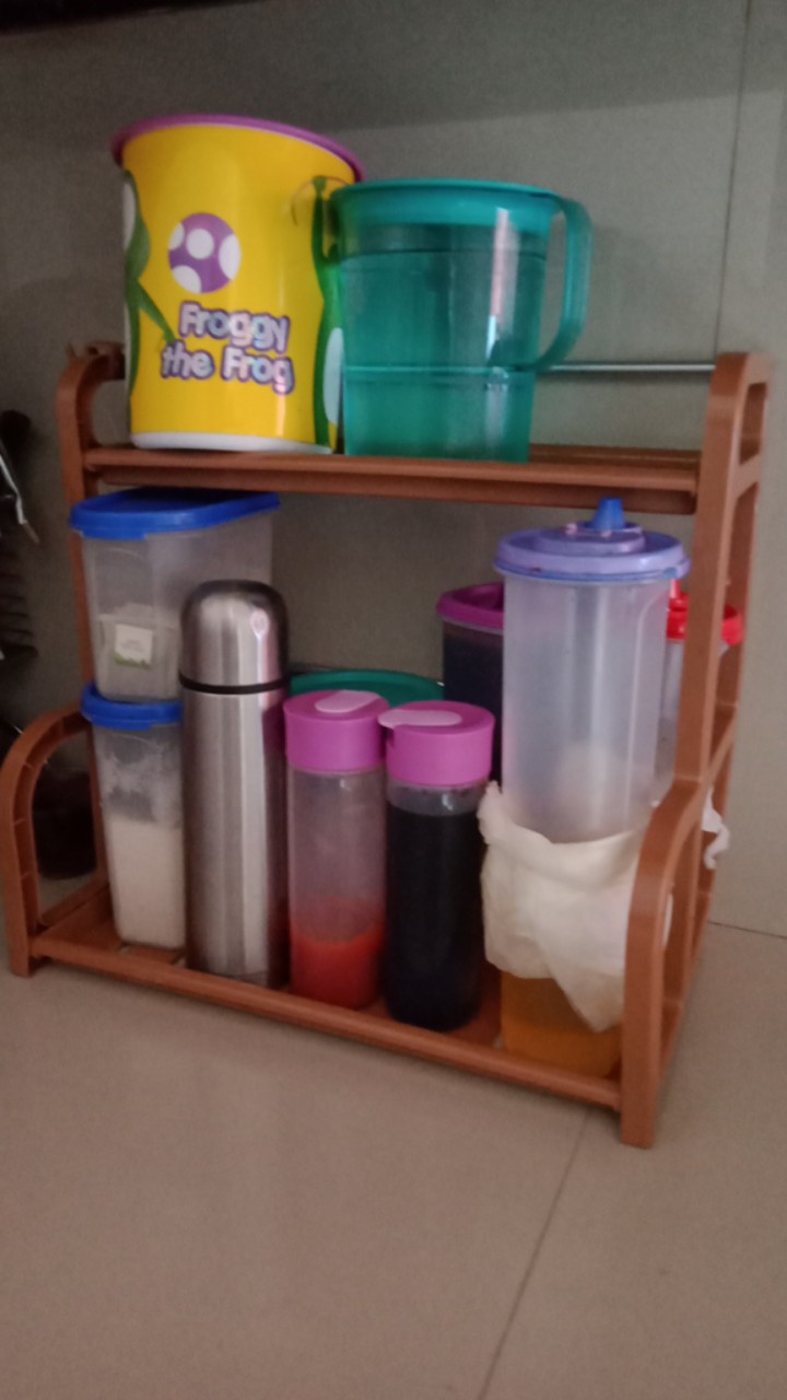 Js1304 Rak Susun Serbaguna / Kitchen Seasoning Shelf / Rak Dapur
