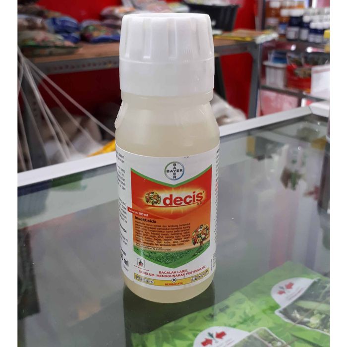 DECIS OBAT PEMBASMI HAMA / DECIS 25 EC 50 ML INSEKTISIDA PESTISIDA / OBAT PEMBASMI HAMA DAUN