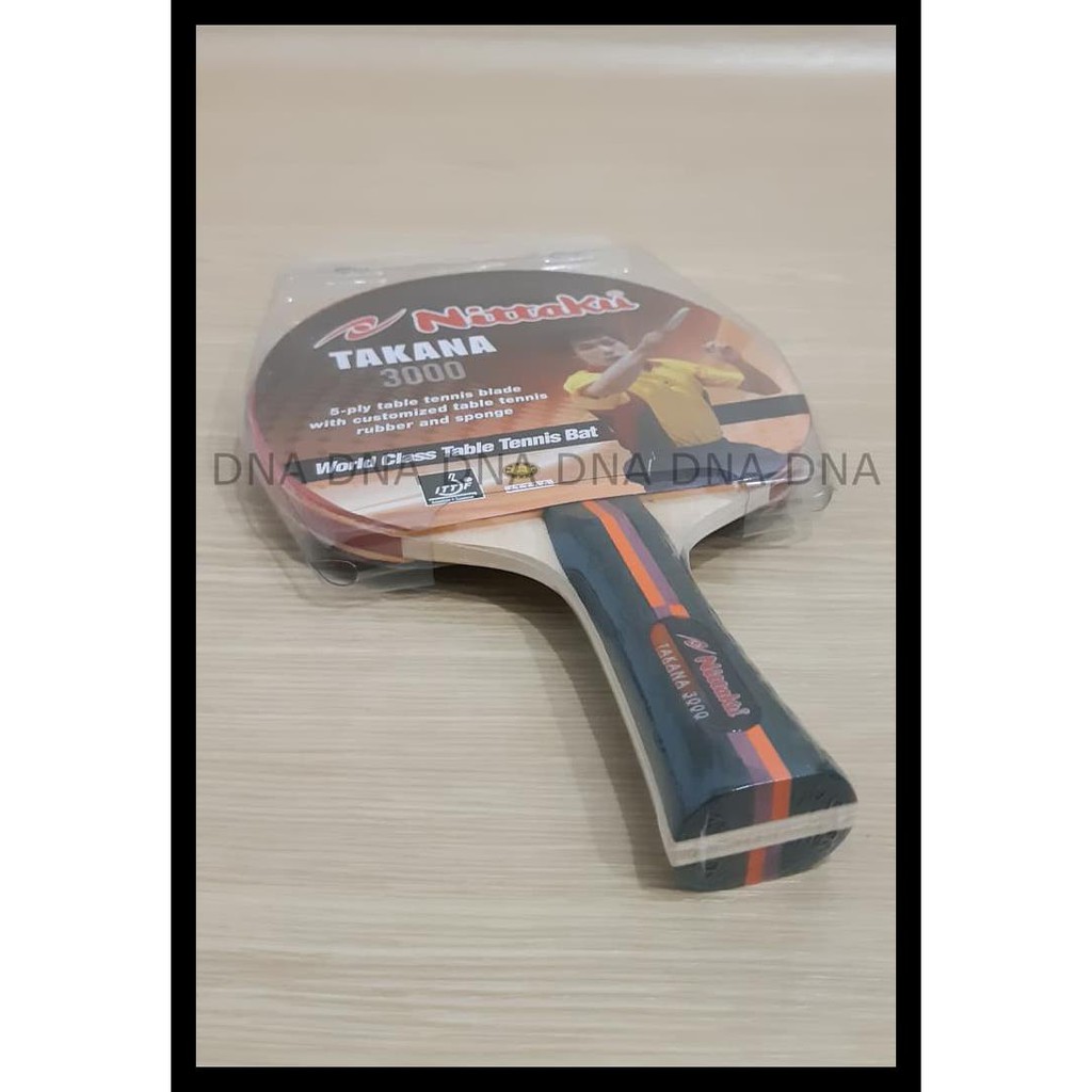 Bat / Bet Pingpong / Bet Tenis Meja Nittaku Takana 3000 - Original Diskon