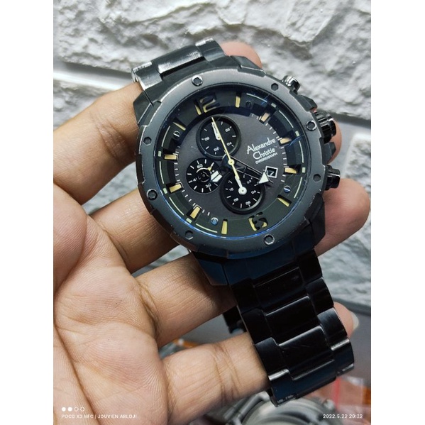 JAM TANGAN ALEXANDRE CHRISTIE AC 6410MC SECOND PRELOVED