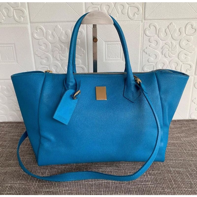 COURUNE ORIGINAL HANDBAG TOSCA LEATHER,  SUPER KEREN,  WARNA LANGKA,  PRELOVED COURUNE