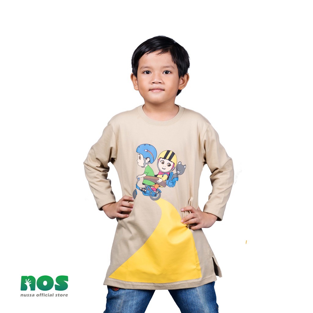 

Nussa - Zaad - Kaos Anak - Cream