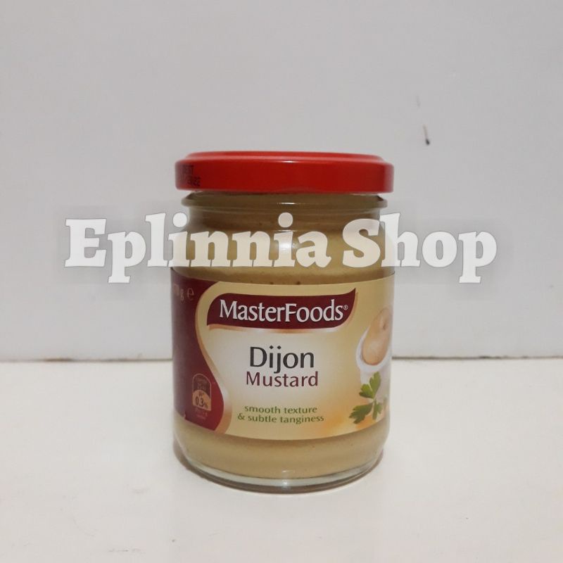 

MasterFoods Master Foods Dijon Mustard 170 gr - Mustard Dijon