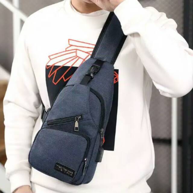 Tas Pria Tas Selempang Shoulder Bag Travel
