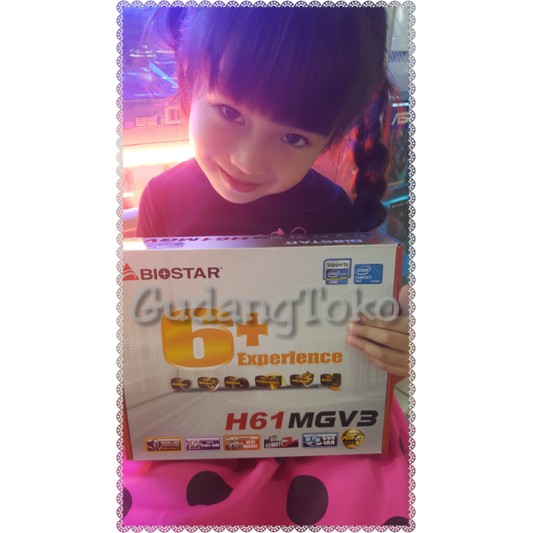 MAINBOARD BIOSTAR H61MGV3 SOCKET 1155