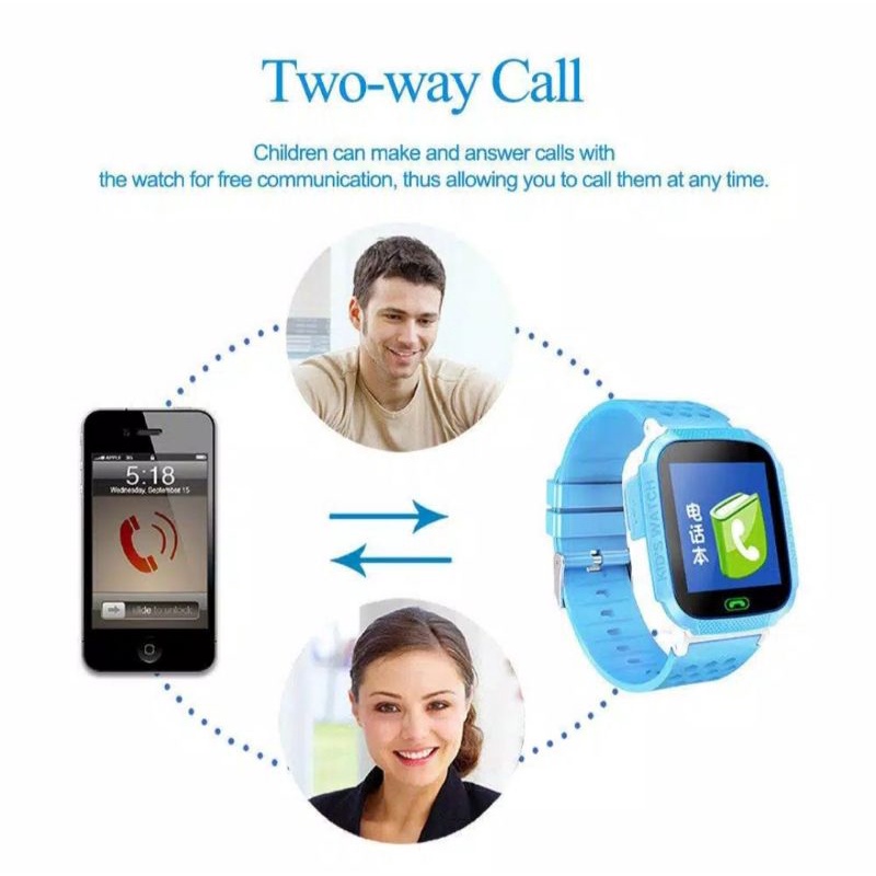 Jam Tangan Imo W16 Lumin Smartwatch Anak Gps Tracker Bisa Teleponan Voice Note-7